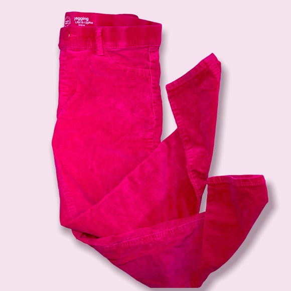 Wonder Nation Girls Fashion Jegging Racing Pink Corduroy Size L/G 10-12 (Plus) - Picture 7 of 13